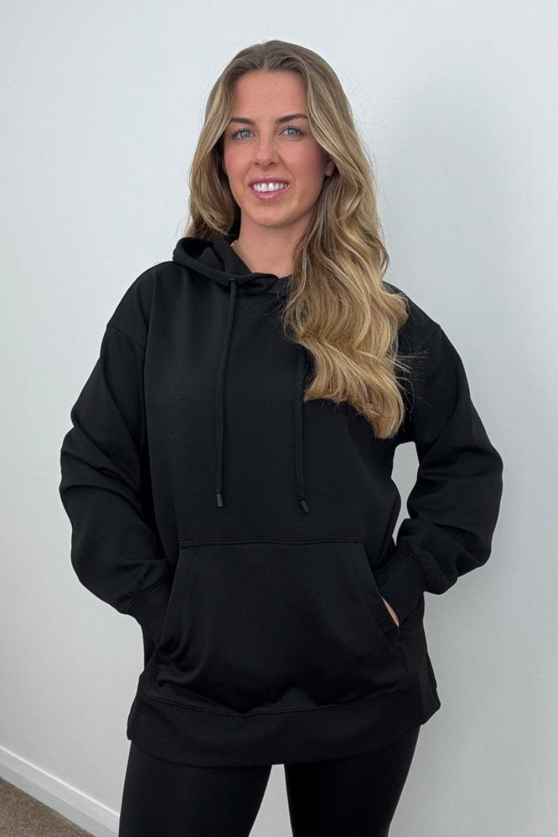 Ex Chain Store Super Soft Black Hoodie