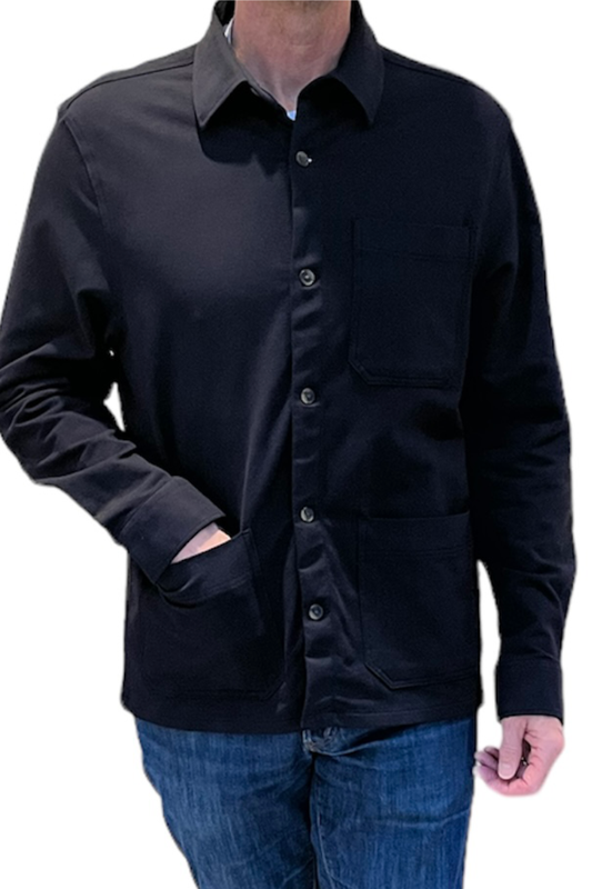 Men's Navy Overshirt